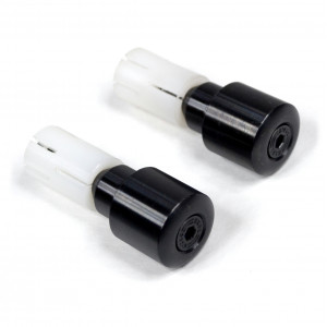 Paire Embout de Guidon MBK 51 MagMax Origine Noir Complet