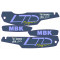 Kit D&eacute;co MBK 51 Magnum LTD Noir Violet Complet