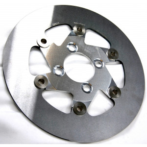 Disque Frein Flottant &Oslash; 220mm pour MBK 51 Magnum XR Grimeca Avant - Alu (roue 3 H&eacute;lices)