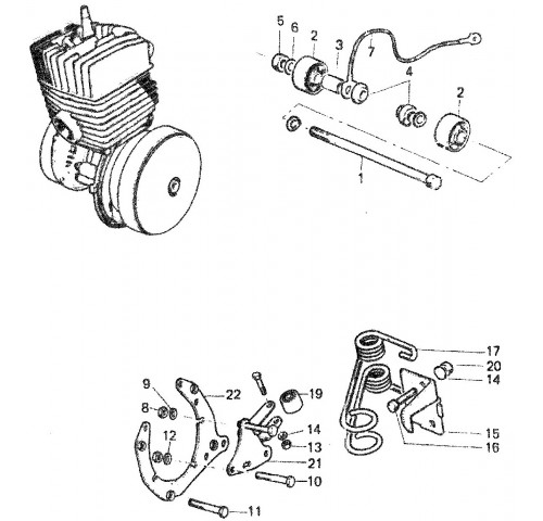 FIXATION MOTEUR