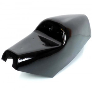 Coque Arri&egrave;re MBK 51 Magnum Racing MR1 Polyester (Laqu&eacute; noir YB)