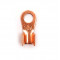 Cosse de Masse Cuivre Ronde Ø 5mm 10A pour tresse / Cable section 1.5 à 4mm