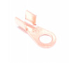 Cosse de Masse Cuivre Ronde &Oslash; 8mm 60A pour tresse / C&acirc;ble section 4 &agrave; 10mm