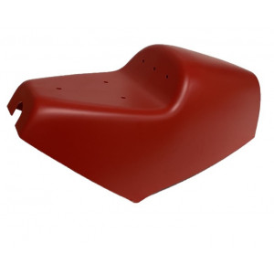 Coque Arri&egrave;re MBK 51 Magnum Racing MR1 Rouge Chappy Red R&eacute;plique originale ABS