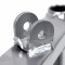 Bras Oscillant Carré MBK 51 Magnum Racing MR1 / Rock Racing Gris Origine (Orion Silver)