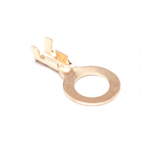 Cosse de Masse Ronde &Oslash; 8mm 10A pour tresse / Cable section 0.5 &agrave; 1.5mm