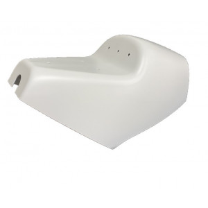 Coque Arri&egrave;re MR1 Blanche - MBK 51 Magnum Racing / Rock Racing R&eacute;plique OEM