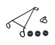 Kit Support Radiateur MBK 51 Magnum Racing MR1 XR Passion Mag Max - &eacute;pingles + 3 Caoutchoucs