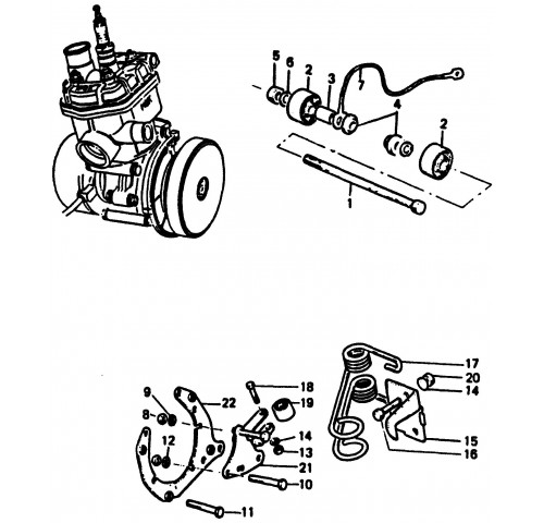 FIXATION MOTEUR