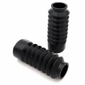 Soufflet de Fourche MBK Booster 3VL 91-93 - Caoutchouc &Oslash; 30 / 45 Longueur 120mm
