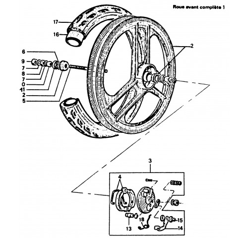 ROUE AVANT