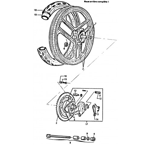 ROUE ARRIERE