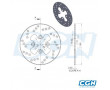 Disque Frein Scooter Avant NG Booster 2004 / Spirit 1999-> / NG-> 1998 / Rocket (d.180mm)