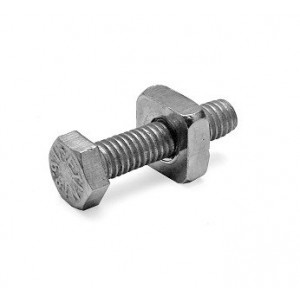 Vis / Boulon de Pot d'&eacute;chappement Peugeot 103 (&Eacute;crou carr&eacute;) - Origine