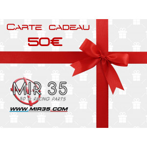 Carte Cadeau MIR35 Valeur 50&euro;