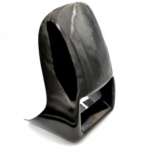 T&ecirc;te de Fourche MBK 51 Magnum Racing MR1 Noire / Rock Racing - Repro Origine Plastique