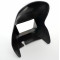 Tête de Fourche MBK 51 Magnum Racing MR1 Noire / Rock Racing - Repro Origine Plastique