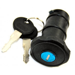Bouchon R&eacute;servoir Peugeot 103 &agrave; cl&eacute; r&eacute;servoir 5L Vogue SP SPX RCX - &Oslash; 28mm &agrave; pousser (antivol)