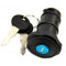 Bouchon de réservoir Essence à clé Peugeot 103 réservoir 5L Vogue SP SPX RCX - Ø28mm à pousser (antivol)