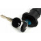 Bouchon de réservoir Essence à clé Peugeot 103 réservoir 5L Vogue SP SPX RCX - Ø28mm à pousser (antivol)