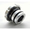 Bouchon Réservoir Essence Peugeot 103 - Ø 30mm Alu Chromé avec Logo Lion usiné
