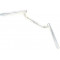 Guidon Racing Chromé MBK 51 Magnum Racing MR1 / XR  Réplique Origine