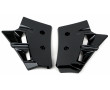 Ecopes Cache Radiateur MBK 51 Magnum Racing XR / Passion Noire - Paire