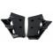 Ecopes Cache Radiateur MBK 51 Magnum Racing XR / Passion Noire - Paire