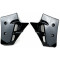 Ecopes Cache Radiateur MBK 51 Magnum Racing XR / Passion Noire - Paire