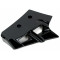 Ecopes Cache Radiateur MBK 51 Magnum Racing XR / Passion Noire - Paire