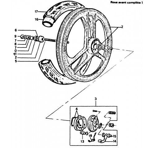 ROUE AVANT