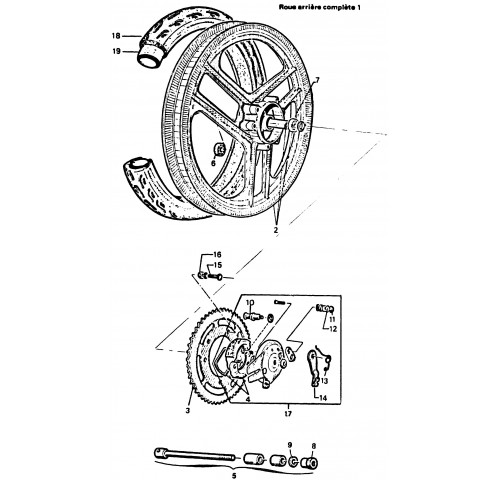 ROUE ARRIERE
