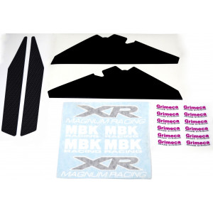 Kit D&eacute;co MBK 51 Magnum Racing XR F1 Assistance Rose / Millenium Complet (Reproduction)