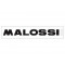 Autocollant Malossi Noir - 14cm