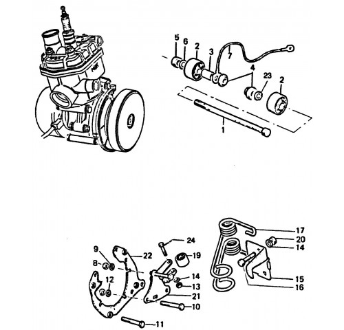 FIXATION MOTEUR