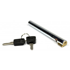 Barre Serrure Antivol MBK 51 Magnum MR1 Passion Evasion XR (Bras Carr&eacute;) Lg 160mm + 2 Cl&eacute;s