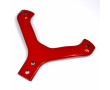 Pont Support Garde Boue Avant Rouge MBK 51 Rock Motob&eacute;cane S&eacute;rie Noire  - Unit&eacute;