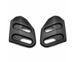 Ecopes Cache Radiateur MBK Magnum Racing MR1 Noire / Mag Max / Magnum (Paire)
