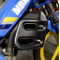 Ecopes Cache Radiateur MBK Magnum Racing MR1 Noire / Mag Max / Magnum (Paire)