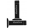 Revetement Poign&eacute;e Domino Cross BI-Composants Noir / Gris Lg 118mm (La Paire)