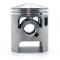 Piston Cyclo Malossi Peugeot 103 Ø40mm 2 Segments pr Cylindre fonte et Alu Origine