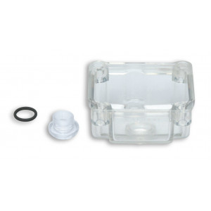 Cuve Carburateur Dellorto PHBG Transparente Compl&egrave;te Malossi avec Bouchon