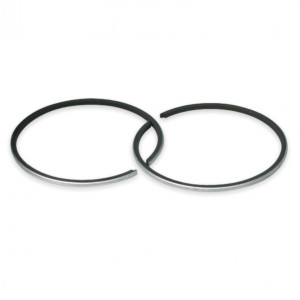 Segment Malossi &Oslash;45,5x1,5 Fonte Chrom&eacute; MBK 51 Peugeot 103 - La Paire