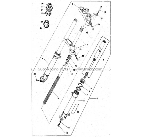 FOURCHE TELESCOPIQUE