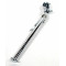 Béquille Latérale Lisse Chromé 260mm Peugeot 103 MBK 51 - Fixation Ovale