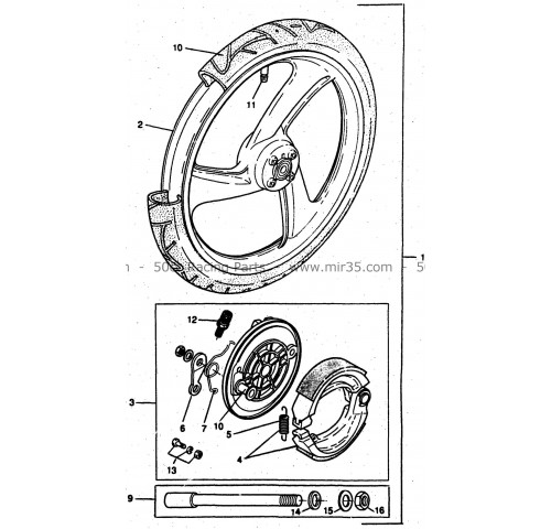 ROUE AVANT