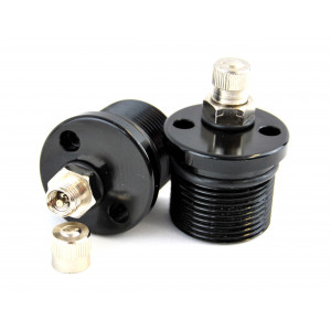 Bouchon de Fourche Paioli &Oslash;30 MBK 51 CF / 51CF Complet avec Valve (Paire)
