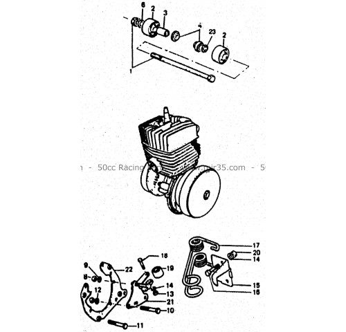 FIXATION MOTEUR