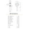 Embout a Rotule Type Unibal Male M16