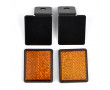 Support Avant + Catadioptre Luxor 37 Peugeot 103 MBK 51 - La Paire